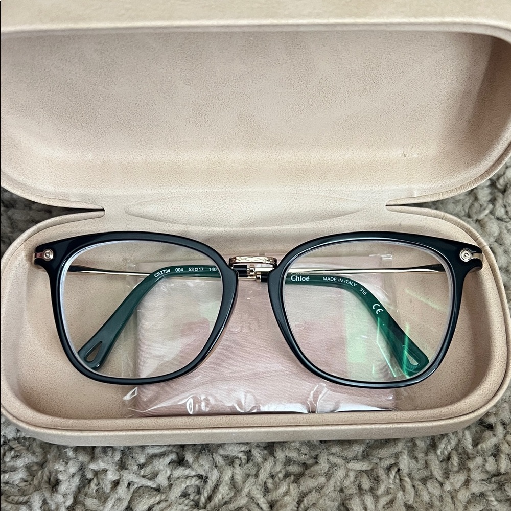 Chloé Black Eyeglasses